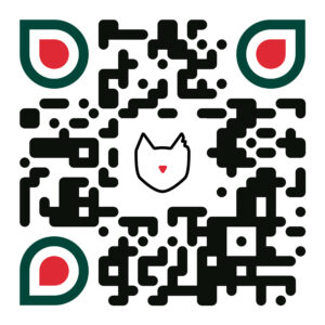 Stray Cat Digital branded QR code.